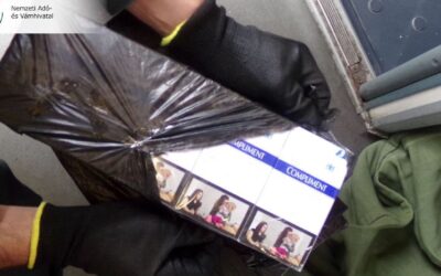 Több száz doboz cigaretta az InterCity-n, Záhonynál