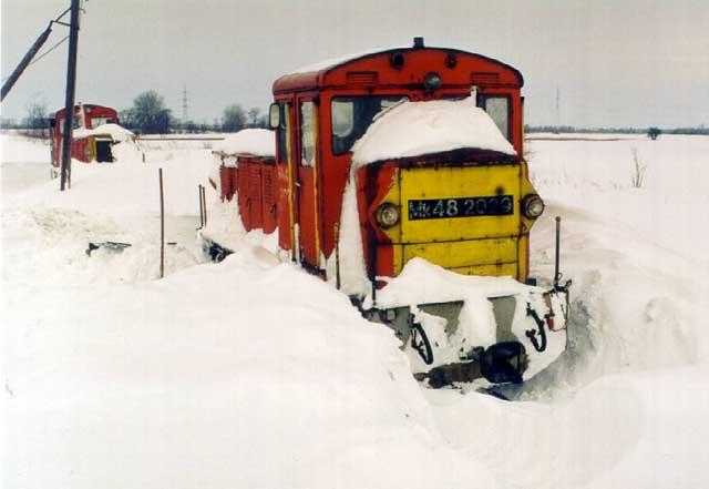 Amikor megállt az idő a hóban – nagy telek és kisvasutas emlékek a 2000-es évekből