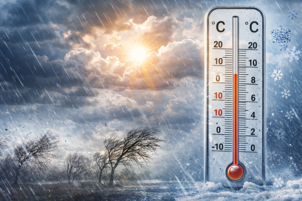 Változékony, az átlagosnál melegebb idő várható a héten is
