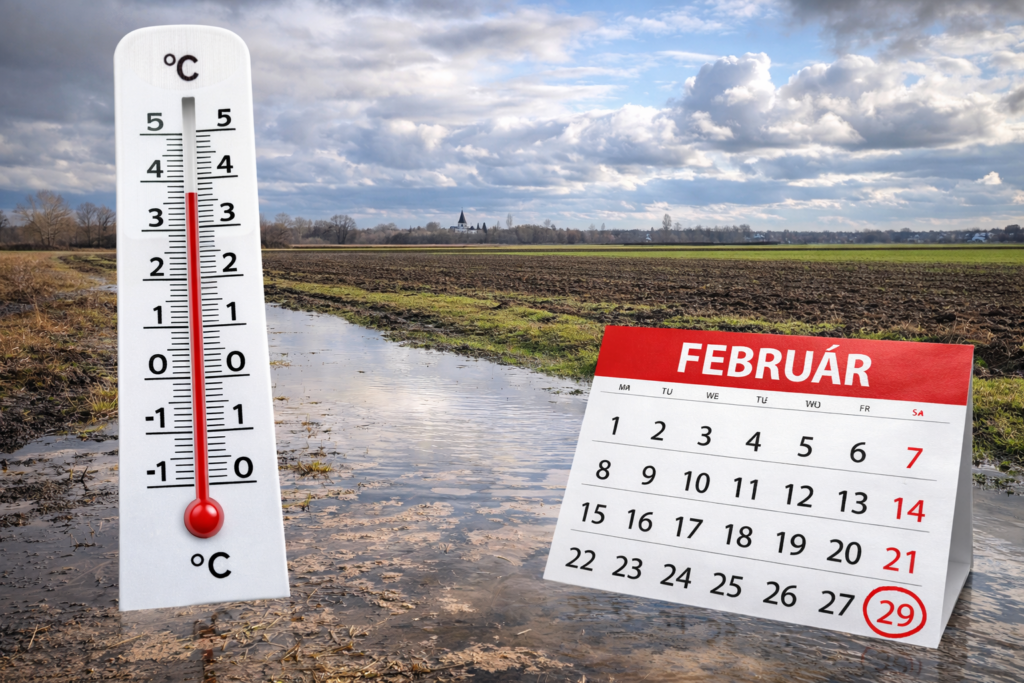 Enyhe és átlagosan csapadékos volt a február