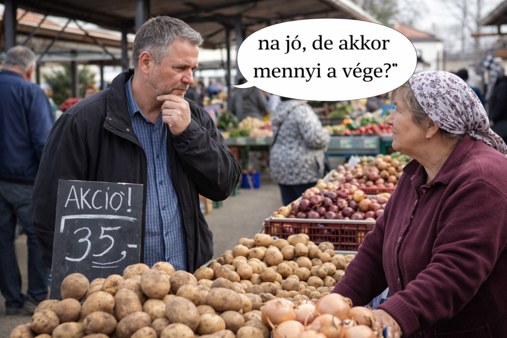 Új szolgáltatás indulhat a dombrádi piacon: profi alkudozókat lehet majd bérelni