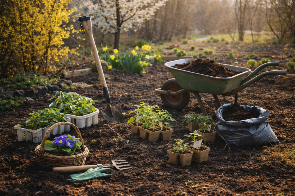 Március eleje a kertben: indul a tavaszi készülődés a Rétközben