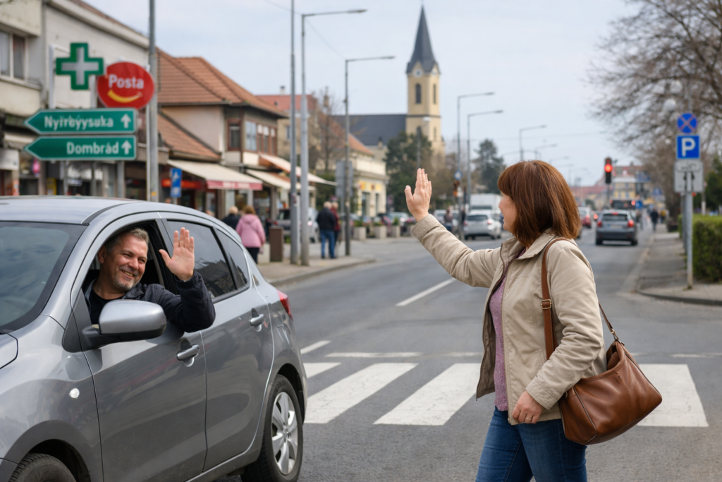 EZ DURVA!  Új helyi rendelet jön Kisvárdán: kötelező lesz visszaköszönni a zebránál