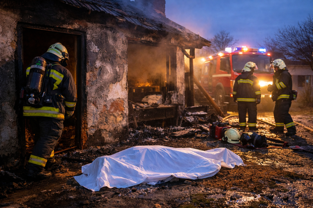 Halálos tűzeset történt Kisvárdán, egy ember életét vesztette