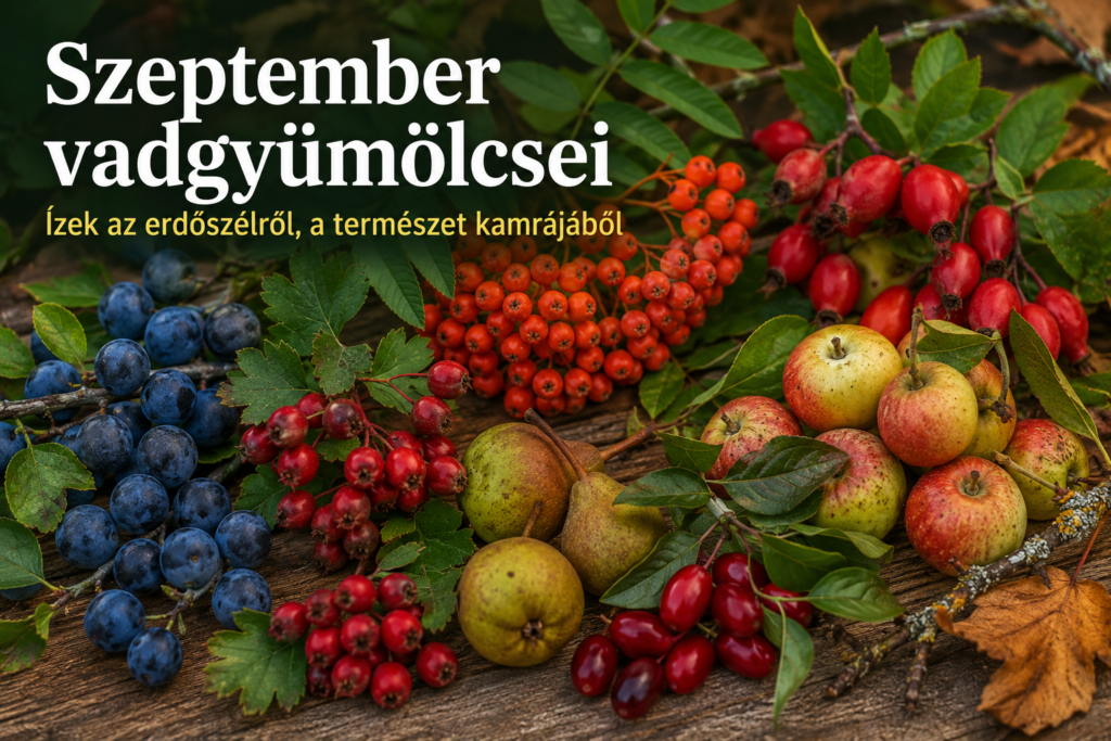 Szeptember vadgyümölcsei – kincsek az erdőszélen, amelyekből lekvár, tea és különleges őszi finomság készülhet