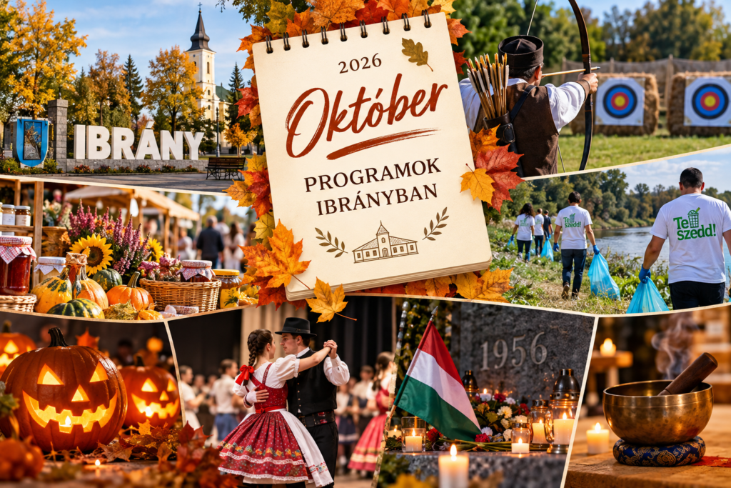 Mozgalmas október vár Ibrányra – vásár, íjászverseny, szüreti bál és halloweeni tökfaragás is lesz
